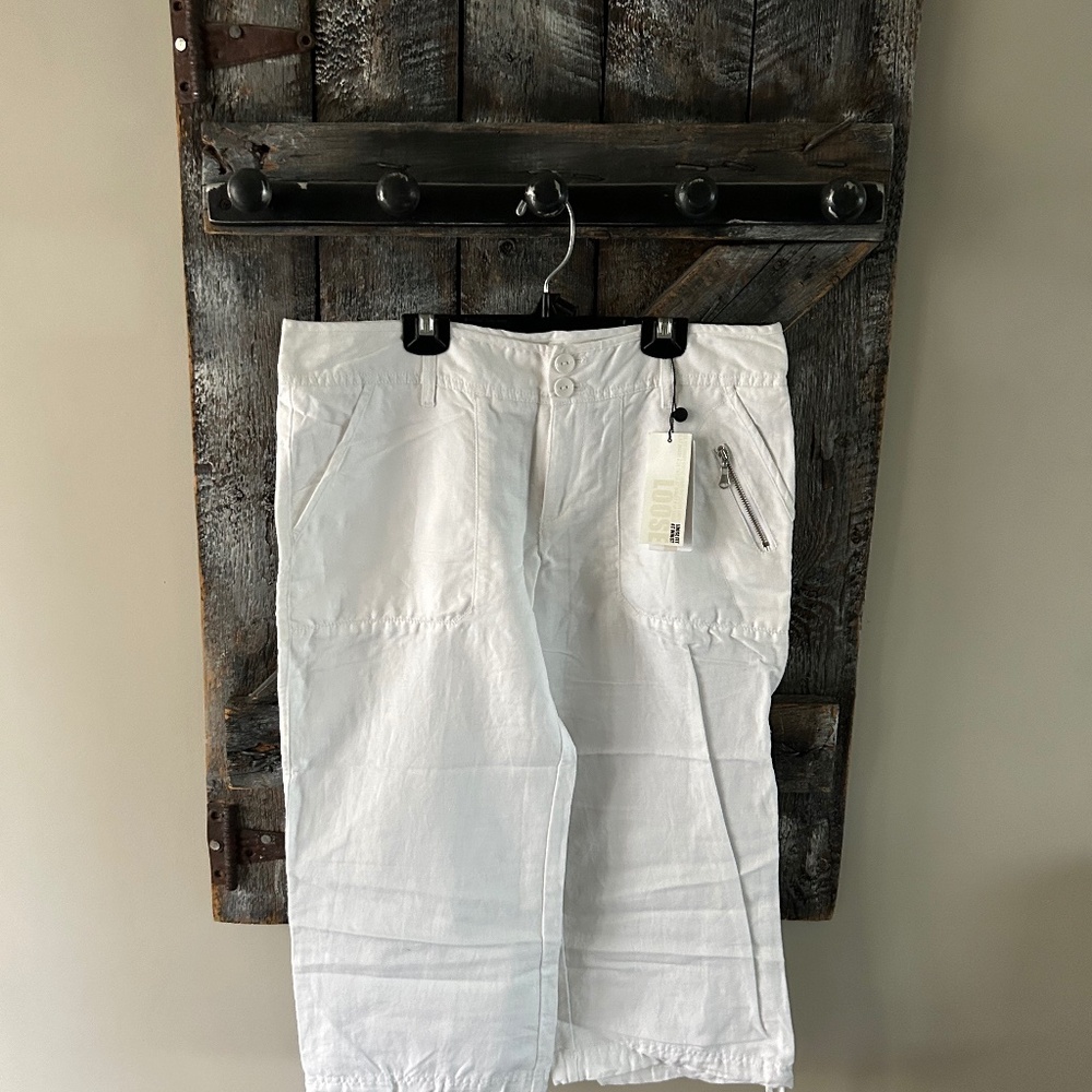 New w/Tags Part Two Capris Pants White - Size 12